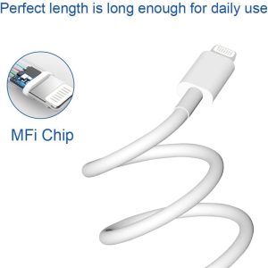 10 Ft iPhone Fast Charger, 2-Pack 20W Super Fast Charger with Long Fast Charging Cable for iPhone 14/13/12/11 Pro Max,14 Plus,Mini,Pro/XS/SE/XR/iPad