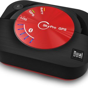 Dual Electronics XGPS160 Multipurpose Universal 5 Device Bluetooth GPS Receiver with Wide Area Augmentation System and Portable Attachment